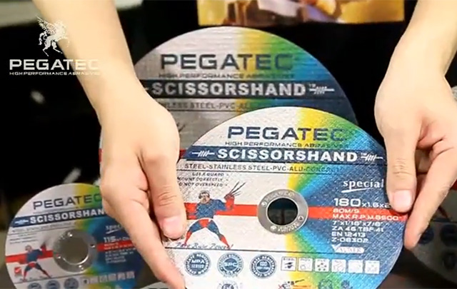 剪刀手 9" 一體式超薄切割輪